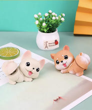 Load image into Gallery viewer, Image of a Shiba Inu and French Bulldog bobblehead in the cutest bobble-butt design