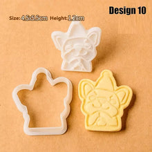 Load image into Gallery viewer, Image of a super cute french bulldog cookie cutter in design 10