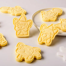 Load image into Gallery viewer, Image of super cute french bulldog cookie cutters in different designs