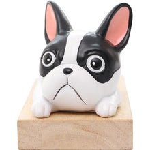 Load image into Gallery viewer, Close up image of a cutest frenchie door stopper