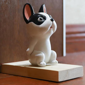 Image of a standing french bulldog door stopper