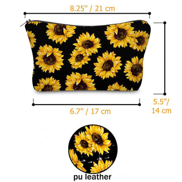 French Bulldog in Bloom Make Up BagAccessories