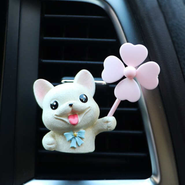 French Bulldog Love Car Air Vent Decoration and Aroma Diffuser-Car Accessories-Car Accessories, Dogs, French Bulldog-French Bulldog-1