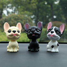 Load image into Gallery viewer, French Bulldog Love Car Bobble HeadCar