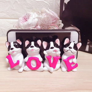 French Bulldog Love Desktop Ornament-Home Decor-Dogs, Figurines, French Bulldog, Home Decor-7