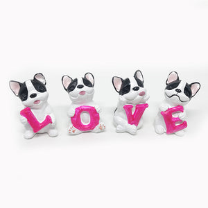 French Bulldog Love Desktop Ornament-Home Decor-Dogs, Figurines, French Bulldog, Home Decor-9