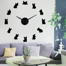 Load image into Gallery viewer, French Bulldog Love DIY Wall Clock-Home Decor-Dogs, French Bulldog, Home Decor, Wall Clock-11