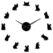 Load image into Gallery viewer, French Bulldog Love DIY Wall Clock-Home Decor-Dogs, French Bulldog, Home Decor, Wall Clock-4
