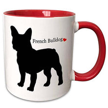 Load image into Gallery viewer, French Bulldog Love Dual Tone Coffee MugMug