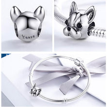 Load image into Gallery viewer, Image of the cutest french bulldog charm bead