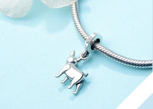 Load image into Gallery viewer, French Bulldog Love Silver PendantDog Themed Jewellery