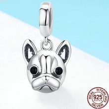 Load image into Gallery viewer, French Bulldog Love Silver PendantPendant
