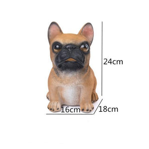 Image of a cutest fawn french bulldog piggy bank