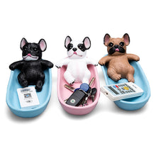 Load image into Gallery viewer, Frenchies in a Tub Multipurpose Organiser or Soap Dish-Home Decor-Bathroom Decor, Dogs, French Bulldog, Home Decor-5