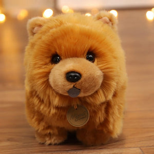 Fuzzy Chow Chow Stuffed Animal Plush Toy-Soft Toy-Chow Chow, Dogs, Home Decor, Soft Toy, Stuffed Animal-16