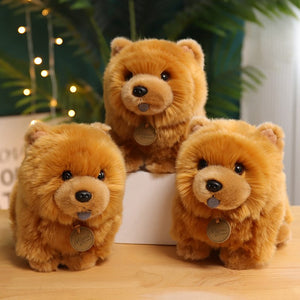 Fuzzy Chow Chow Stuffed Animal Plush Toy-Soft Toy-Chow Chow, Dogs, Home Decor, Soft Toy, Stuffed Animal-7
