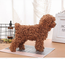 Load image into Gallery viewer, Fuzzy Standing Toy Poodle stuffed Animal Plush Toy-Soft Toy-Dogs, Home Decor, Soft Toy, Stuffed Animal, Toy Poodle-4