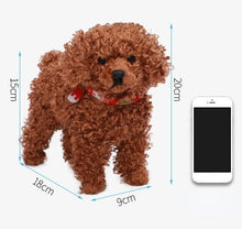 Load image into Gallery viewer, Fuzzy Standing Toy Poodle stuffed Animal Plush Toy-Soft Toy-Dogs, Home Decor, Soft Toy, Stuffed Animal, Toy Poodle-7