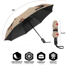 Load image into Gallery viewer, German Shepherd Love Automatic Umbrella-Accessories-Accessories, Dogs, German Shepherd, Umbrella-6