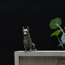 Load image into Gallery viewer, German Shepherd Love Mini Copper FigurineHome Decor