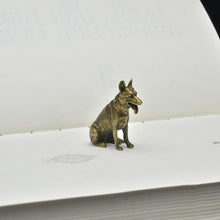 Load image into Gallery viewer, German Shepherd Love Mini Copper FigurineHome Decor
