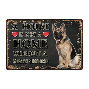 German Shepherd Signboard Sitting 360x