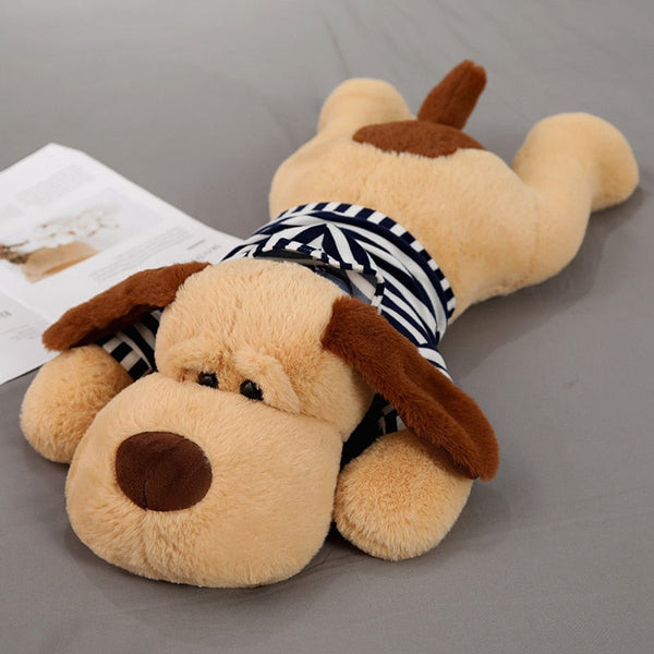 Basset Hound Stuffed Animal Huggable Plush Pillow- Small to Large Size