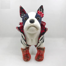 Load image into Gallery viewer, Glamorous Boston Terrier Soft Plush Toy-Home Decor-Boston Terrier, Dogs, Home Decor, Soft Toy, Stuffed Animal-6