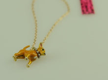 Load image into Gallery viewer, Golden Chihuahua 3D Pendant and Necklace-Dog Themed Jewellery-Chihuahua, Dogs, Jewellery, Necklace-5
