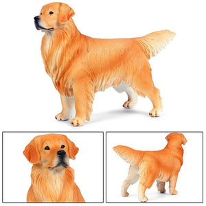 Golden Retriever Love Lifelike Statue FigurineHome Decor