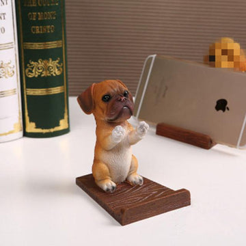 Golden Retriever Love Resin and Wood Cell Phone HolderCell Phone AccessoriesBoxer