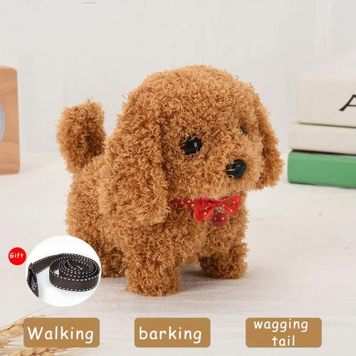 Goldendoodle Electronic Toy Walking Dog-Soft Toy-Dogs, Goldendoodle, Soft Toy, Stuffed Animal-1