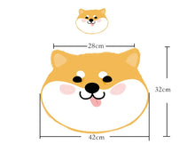 Load image into Gallery viewer, Goofy Face Shiba Inu Love Canvas Handbags-Accessories-Accessories, Bags, Dogs, Shiba Inu-12