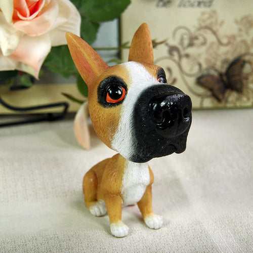 Image of an adorable realistic and lifelike Great Dane bobblehead
