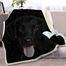 Load image into Gallery viewer, Great Dane Love Soft Warm Fleece Blanket-Home Decor-Blankets, Dogs, Great Dane, Home Decor-10