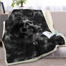 Load image into Gallery viewer, Great Dane Love Soft Warm Fleece Blanket-Home Decor-Blankets, Dogs, Great Dane, Home Decor-14