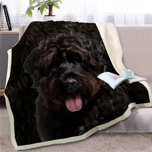 Great Dane Love Soft Warm Fleece Blanket-Home Decor-Blankets, Dogs, Great Dane, Home Decor-6
