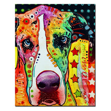 Load image into Gallery viewer, Pop Art Great Dane Canvas Print Poster-Home Decor-Dogs, Great Dane, Home Decor, Poster-8X12-2