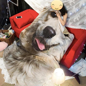 Doggo Shaped Warm Throw BlanketHome Decor