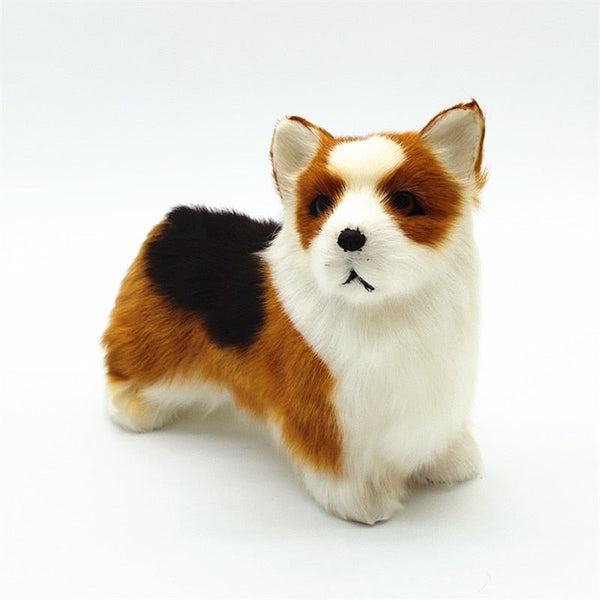 Custom Recycle Stuffed Plush Toy Corgi Dog With Silky Fur: Ideal Gift for  Kids