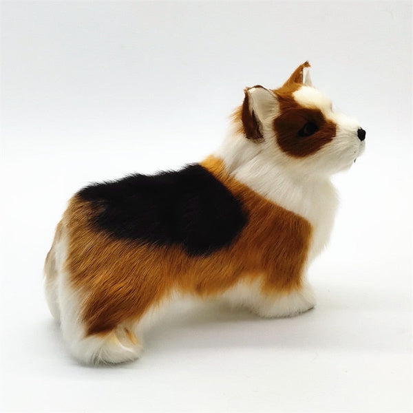 Tri color corgi stuffed clearance animal