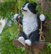 Load image into Gallery viewer, Hanging Border Collie Love Garden Statue-Home Decor-Border Collie, Dogs, Home Decor, Statue-7