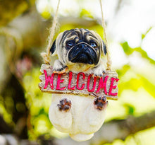 Load image into Gallery viewer, Hanging English Bulldog Garden Statue-Home Decor-Dogs, English Bulldog, Home Decor, Statue-Pug - Style 2-3