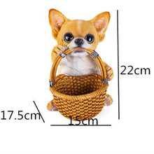 Load image into Gallery viewer, Helpful Chihuahua Multipurpose Organiser Ornament-Home Decor-Bathroom Decor, Chihuahua, Dogs, Home Decor, Statue-4