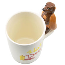 Load image into Gallery viewer, Image of sausage dog cup