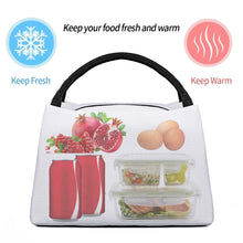 Load image into Gallery viewer, Information image of a Dachshund lunch bag in the cutest Hotdog Dachshund design