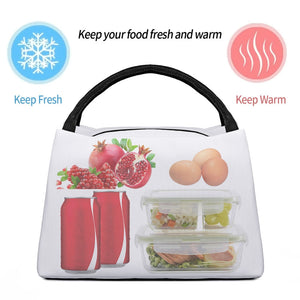 Information image of a Dachshund lunch bag in the cutest Hotdog Dachshund design