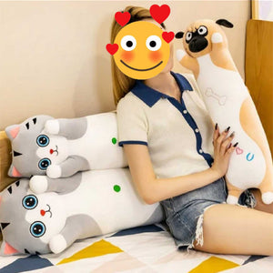 Hug Me Pug Stuffed Animal Plush Pillows-Soft Toy-Dogs, Home Decor, Pug, Soft Toy, Stuffed Animal-11