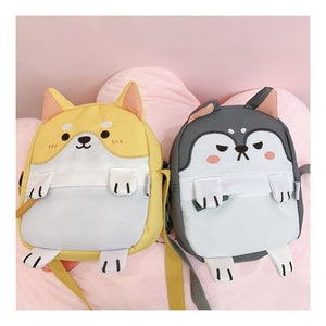 Husky and Shiba Inu Love Messenger BagAccessories