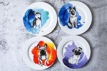 Load image into Gallery viewer, Husky Love 10&quot; Bone China Dinner PlatesHome Decor